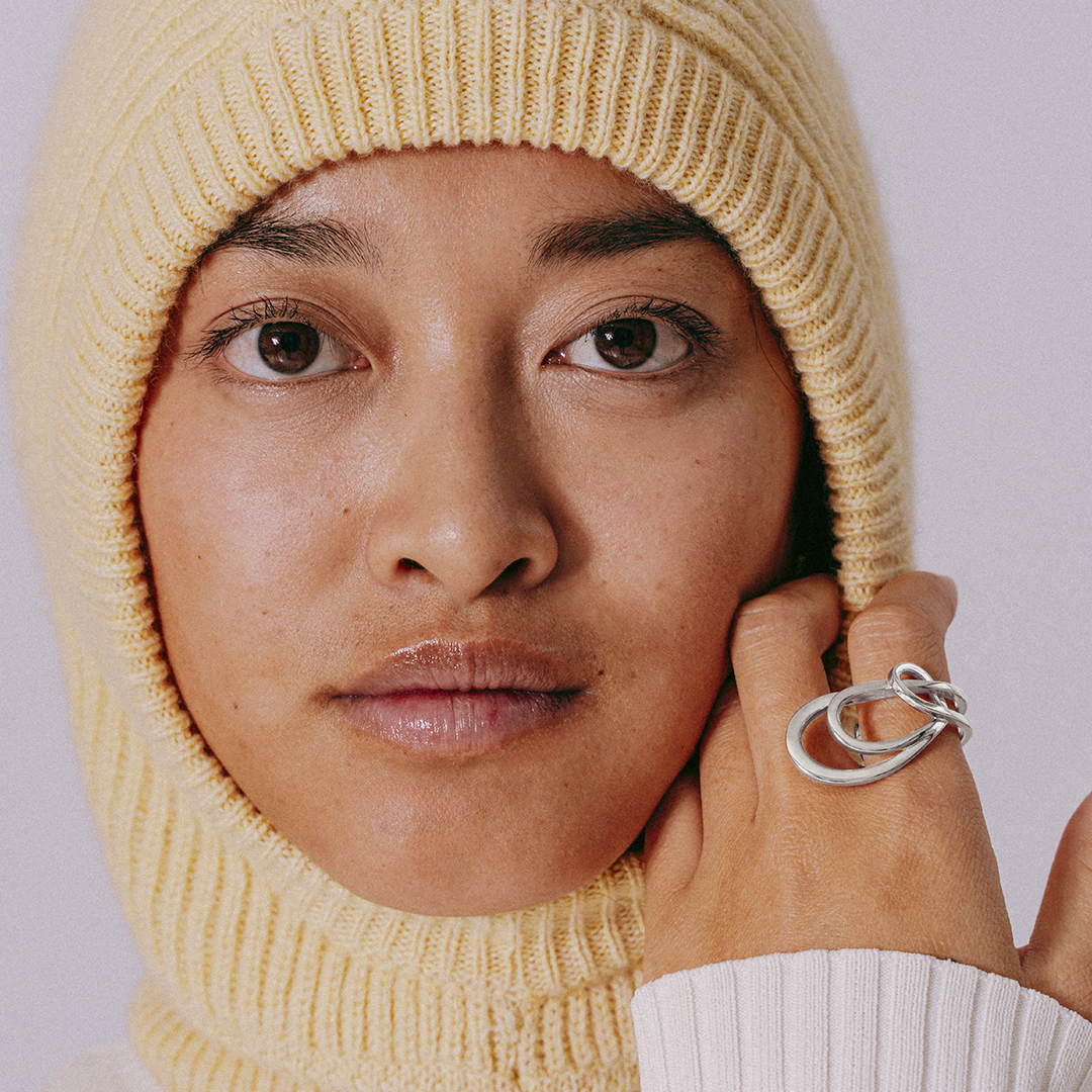 TRIPLE LOOP RING