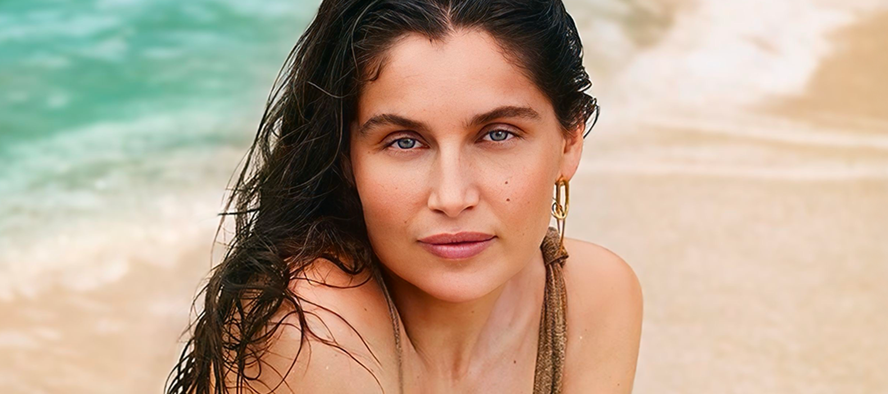 SPOTTED ! Laëtitia Casta en ŌKAN pour Calzedonia