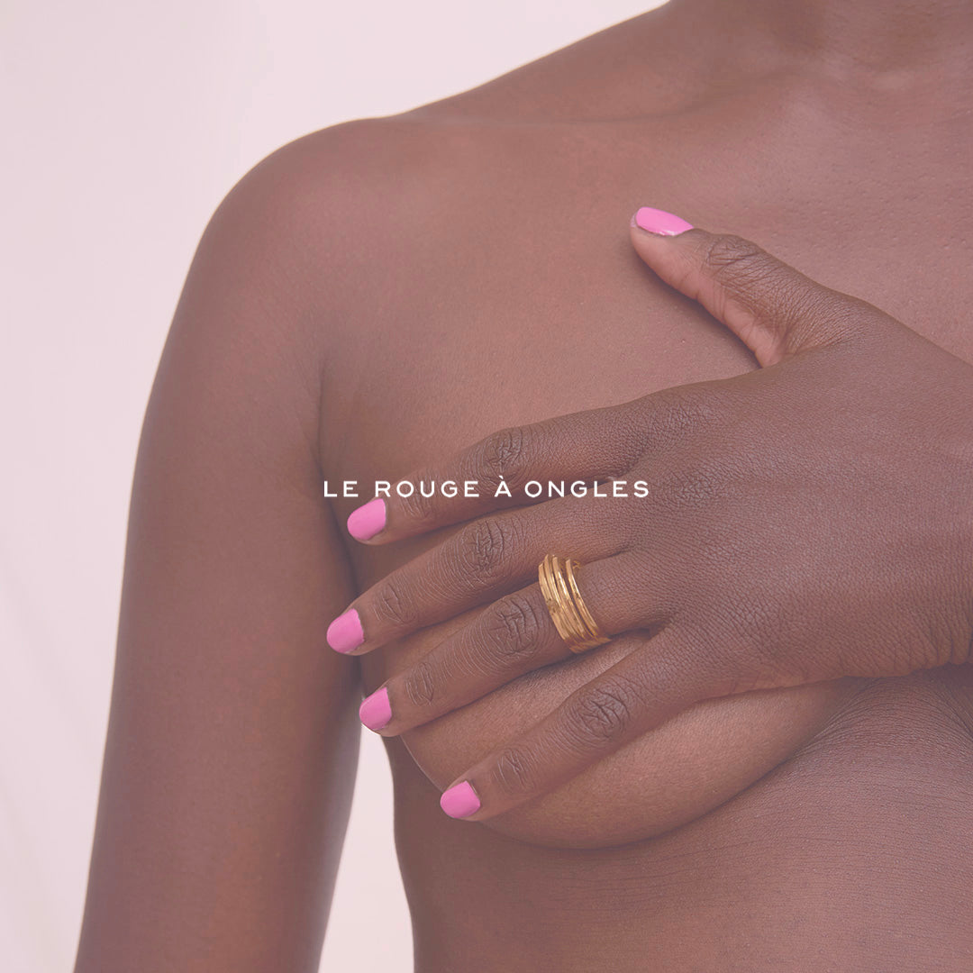 POUR OCTOBRE ROSE, ŌKAN S'ASSOCIE AU "ROUGE À ONGLES"  ! 💗