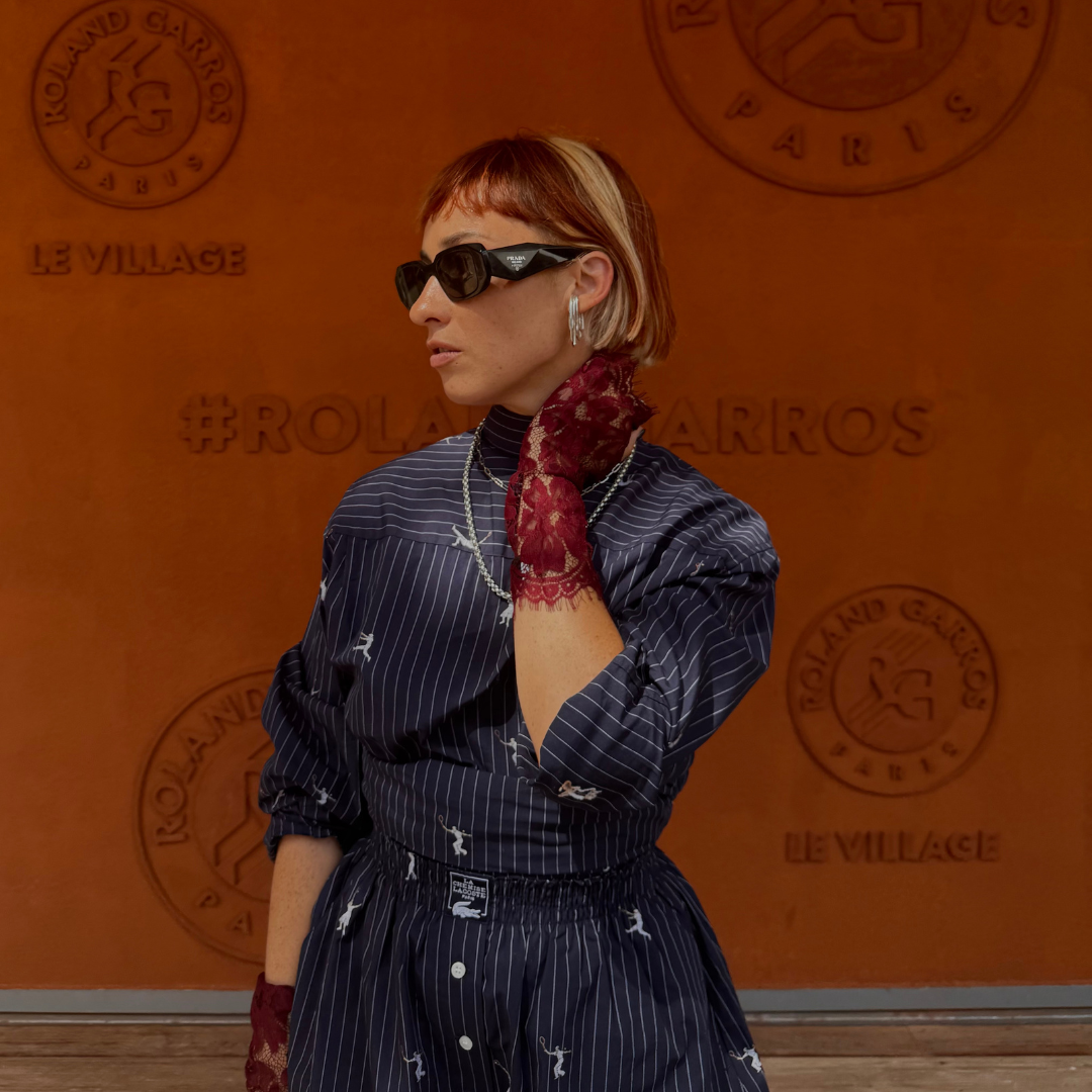 SEEN ON SUZANE AT ROLAND GARROS