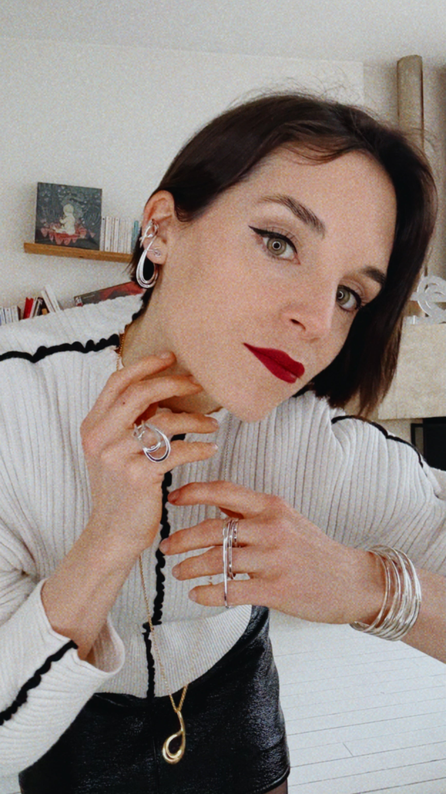 CUISSARDES & FULL LOOK SILVER