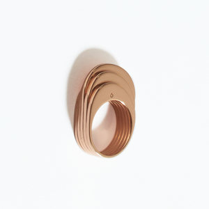 Rose gold vermeil