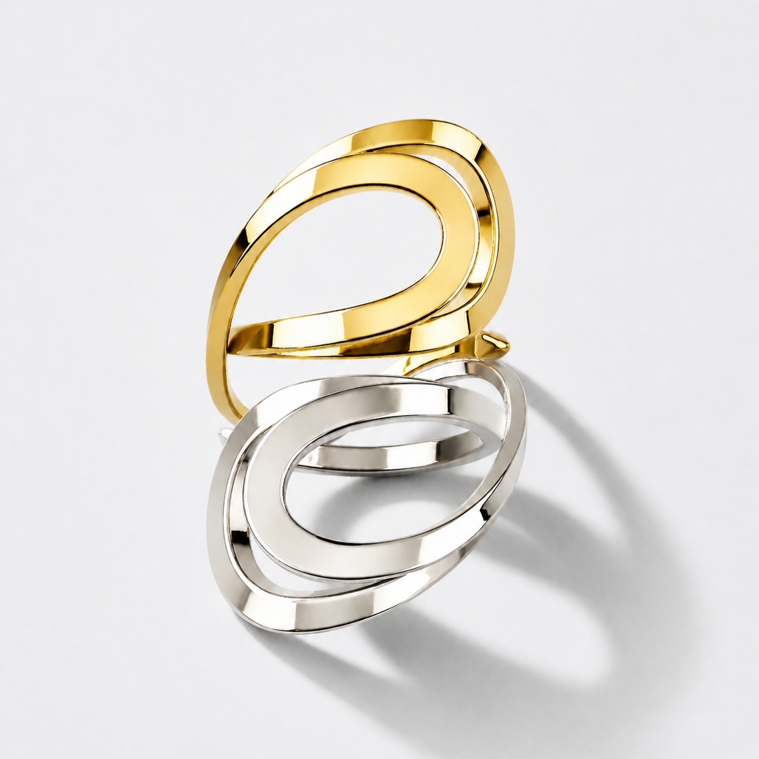 BAGUE OUVERTE KIRA DUO