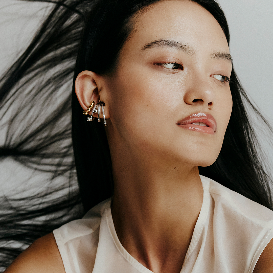 YŪGI MINI EAR RING - BLACK LIMITED EDITION