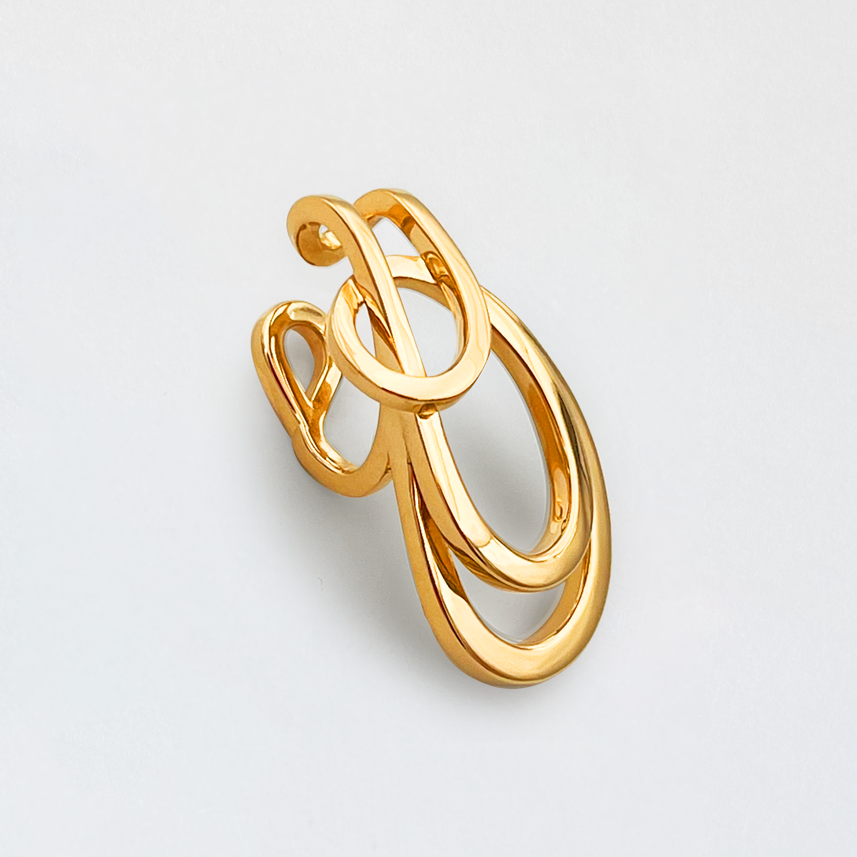 TRIPLE LOOP EARRING
