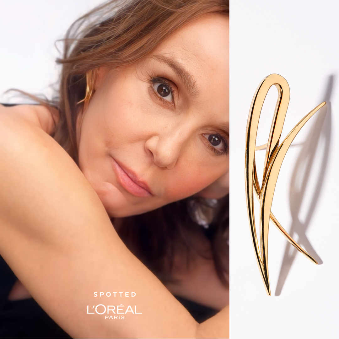 "DANCING K" EARRINGS