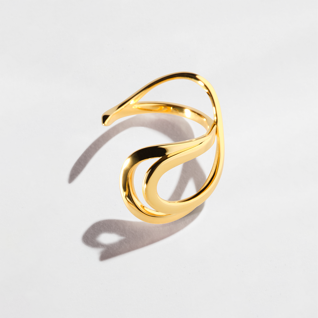 BAGUE OUVERTE KIRA DUO