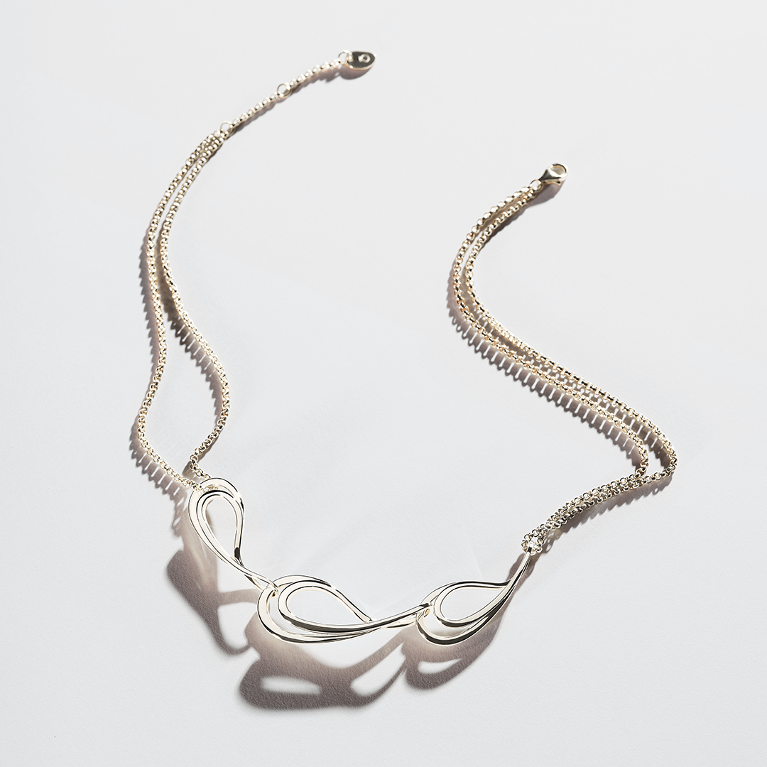 COLLIER DOUBLE CHAÎNE KIRA