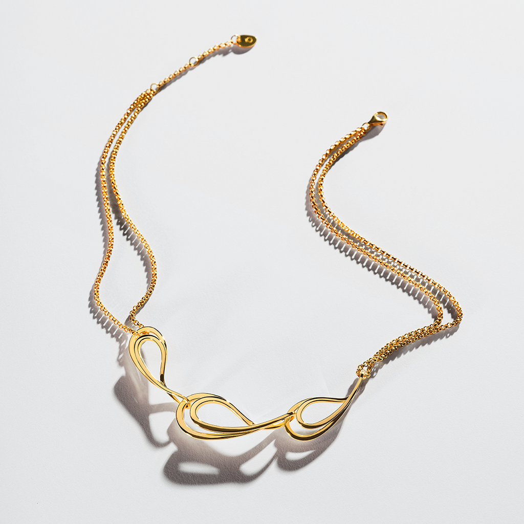 COLLIER DOUBLE CHAÎNE KIRA