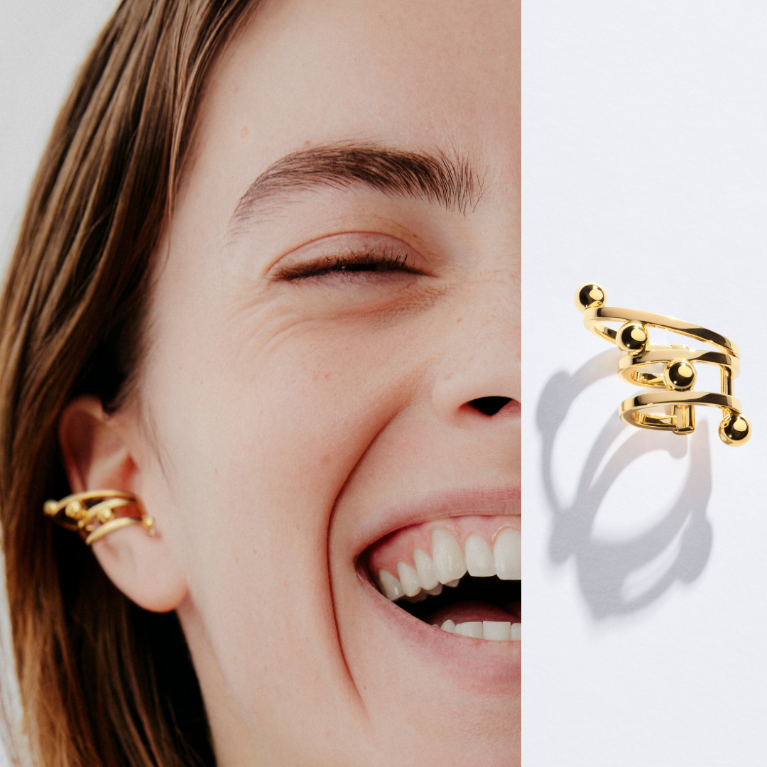 YŪGI 3-LAYER EARCUFF