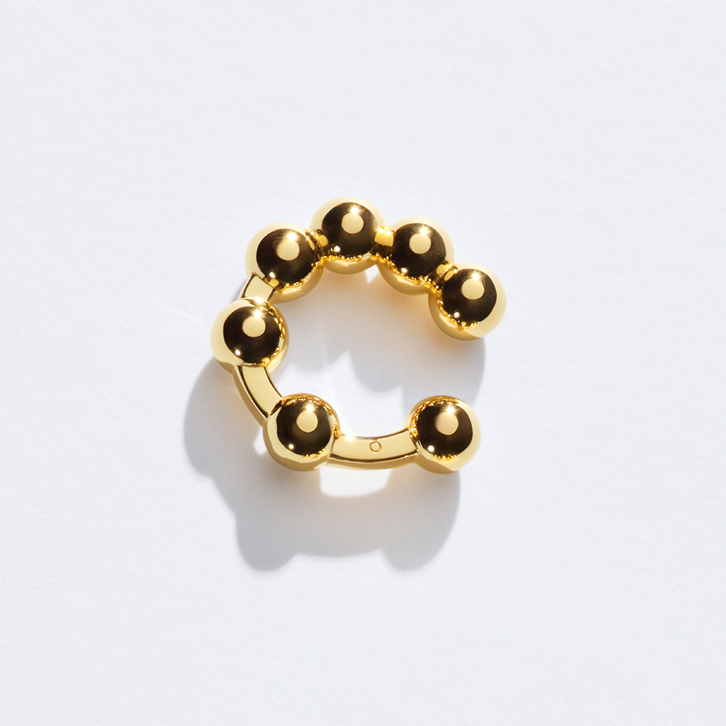 YŪGI MINI EAR RING - BLACK LIMITED EDITION