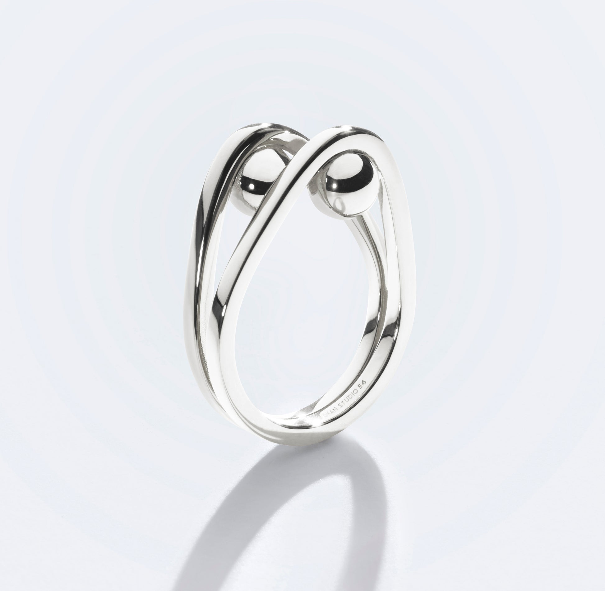 BAGUE NIJI 2 ANNEAUX