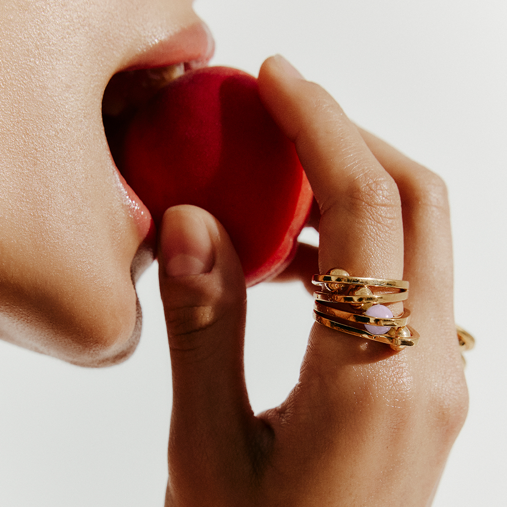 BAGUE NIJI 2 ANNEAUX