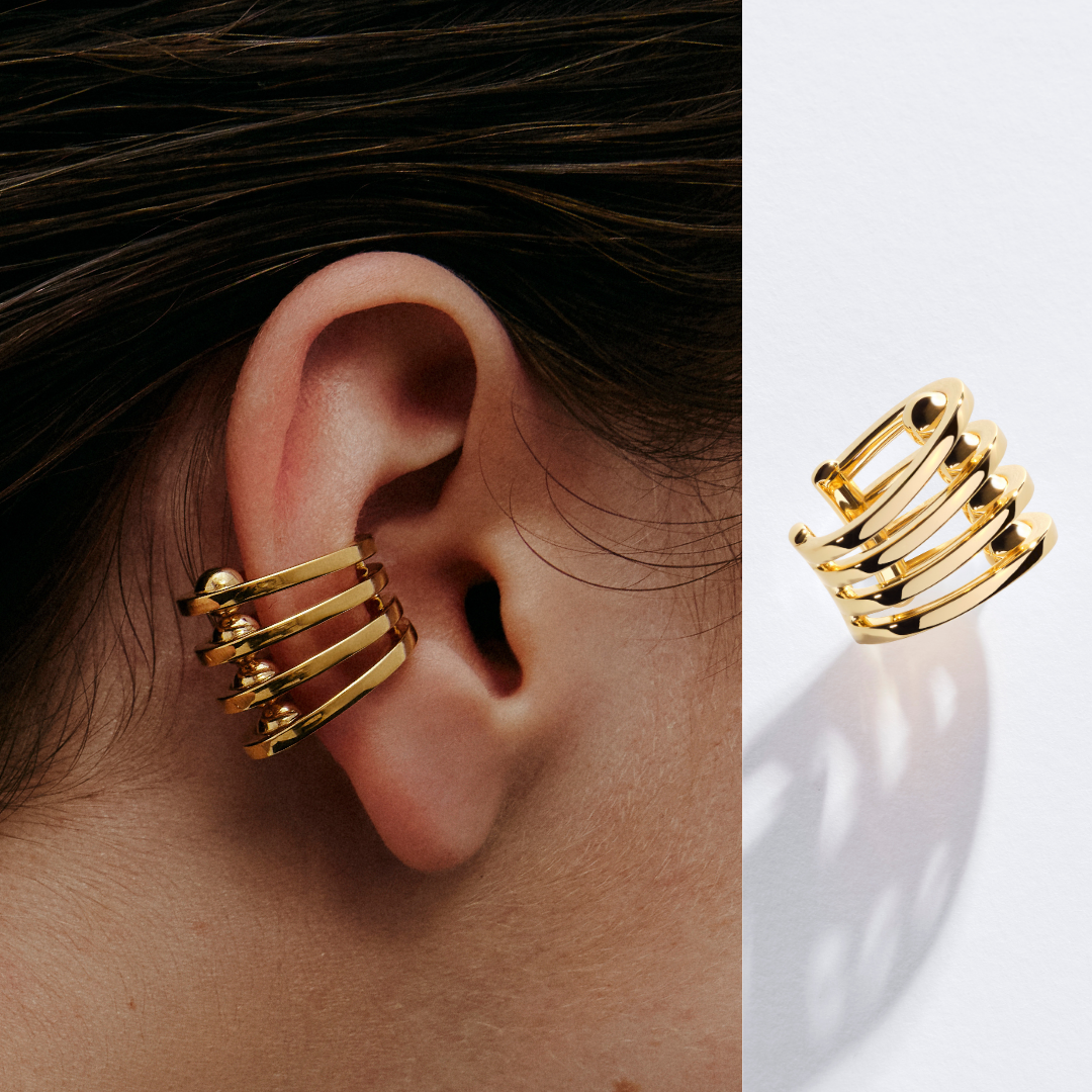 YŪGI 4-LAYER EARCUFF