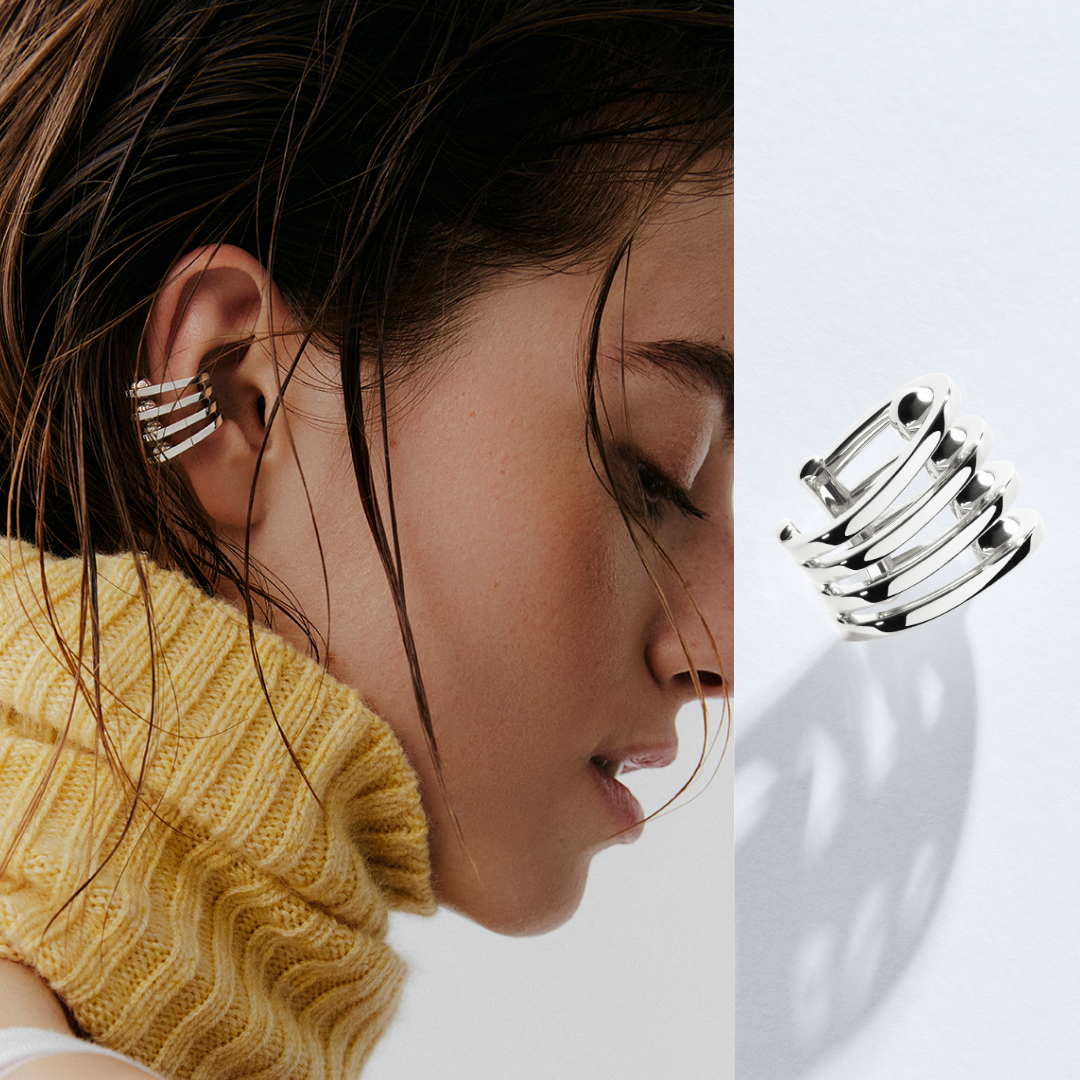 YŪGI 4-LAYER EARCUFF