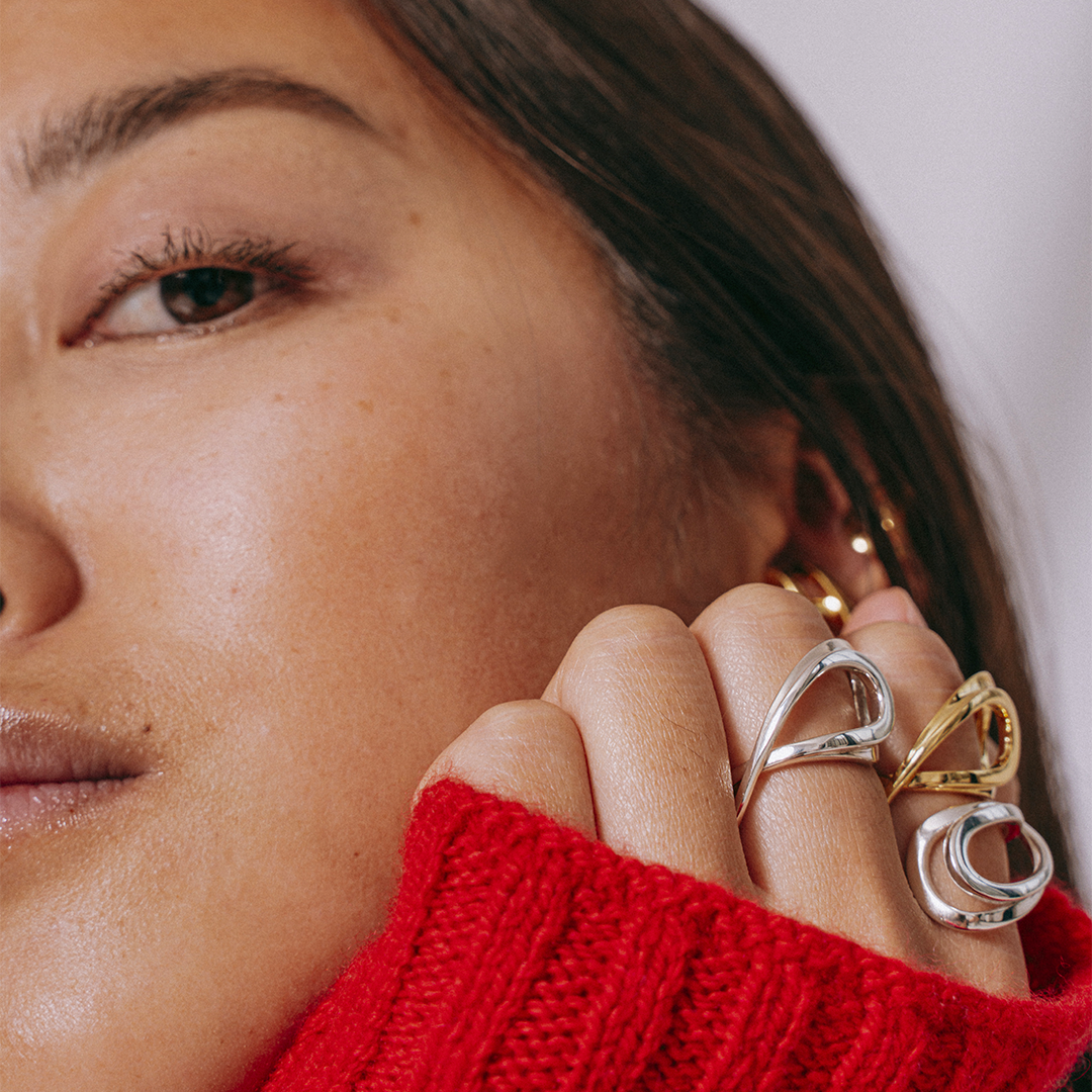 BAGUE OUVERTE KIRA DUO