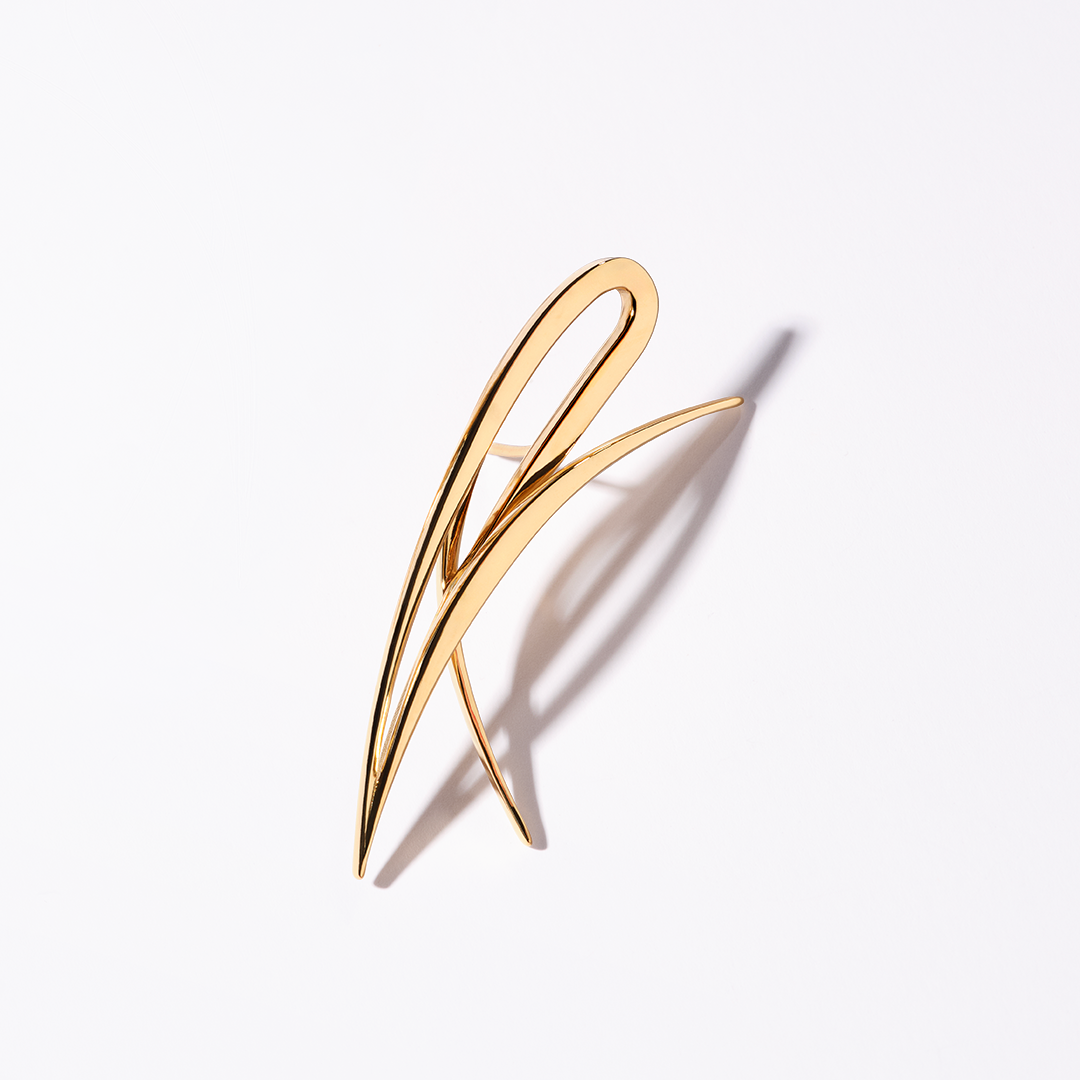"DANCING K" EARRINGS