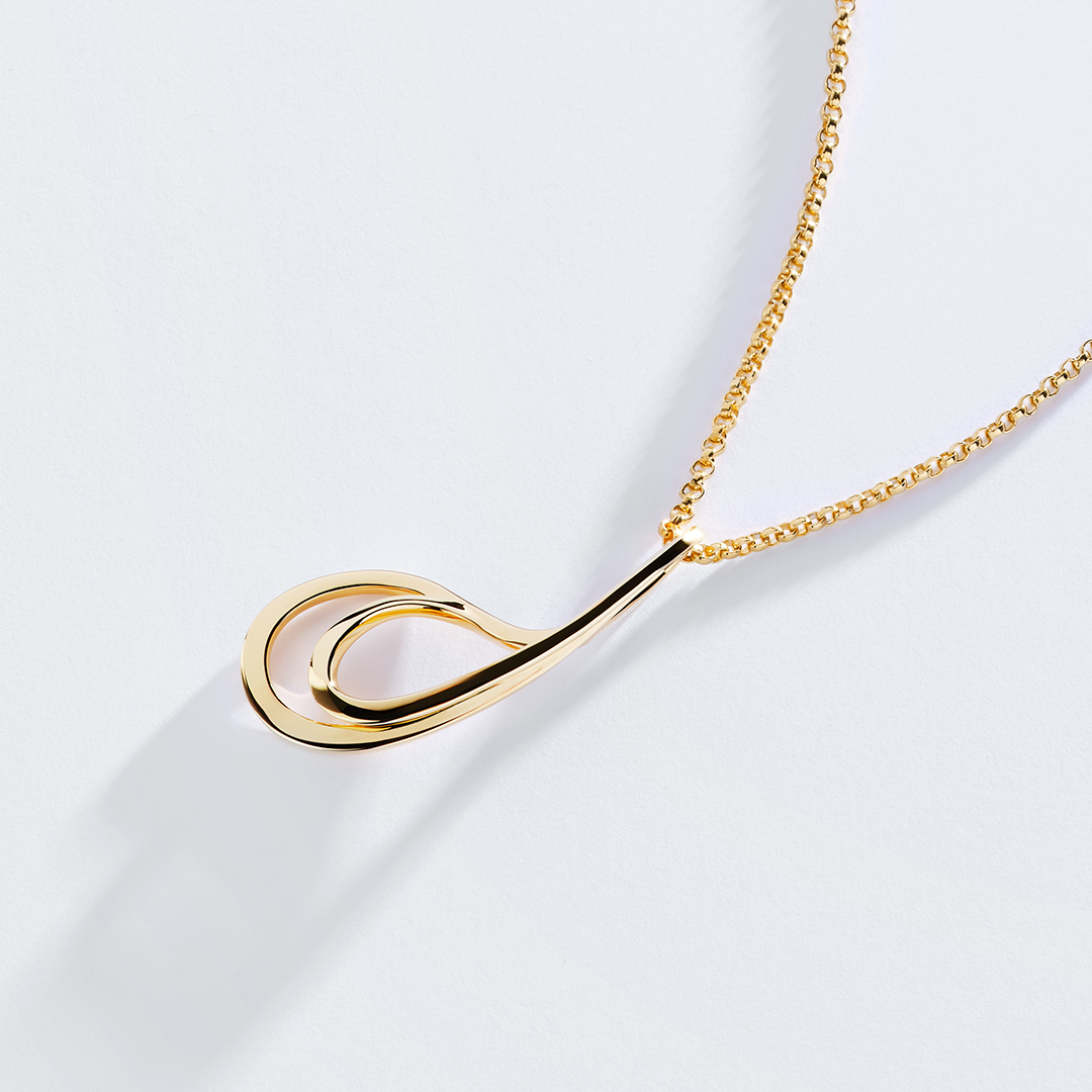 TWO-TONE KIRA PENDANT
