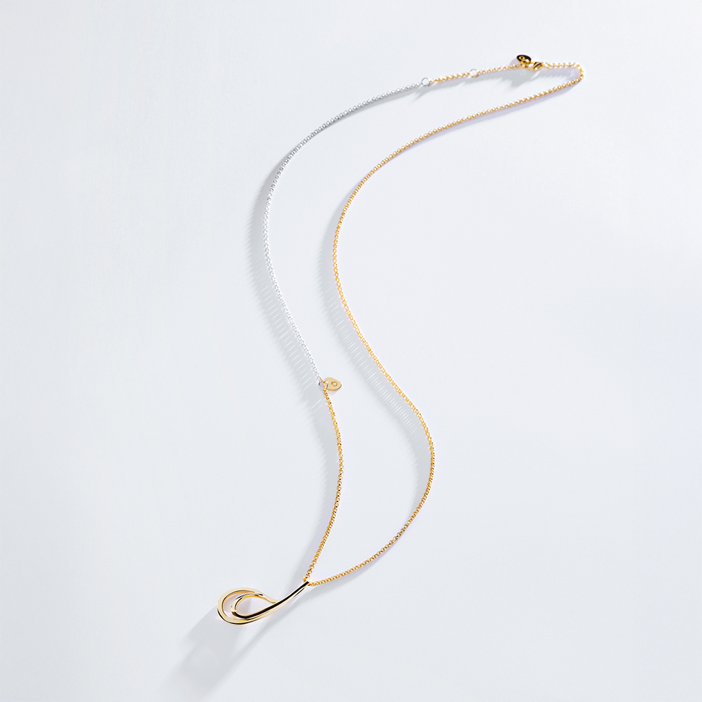 TWO-TONE KIRA PENDANT