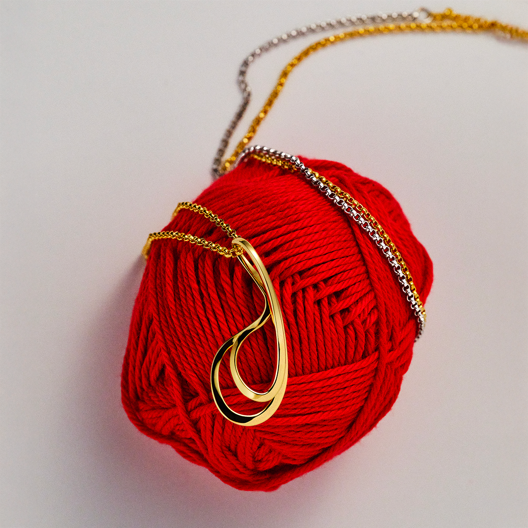 TWO-TONE KIRA PENDANT