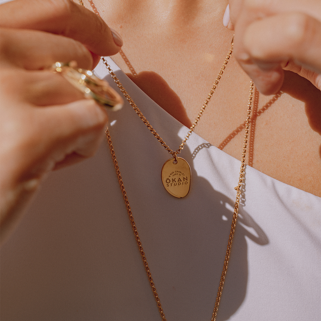 KIRA TWO-TONE NECKLACE