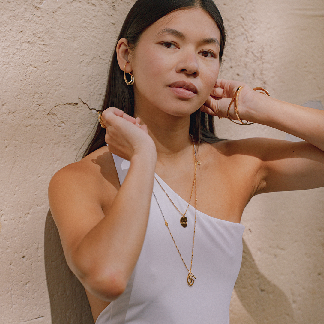 KIRA TWO-TONE NECKLACE