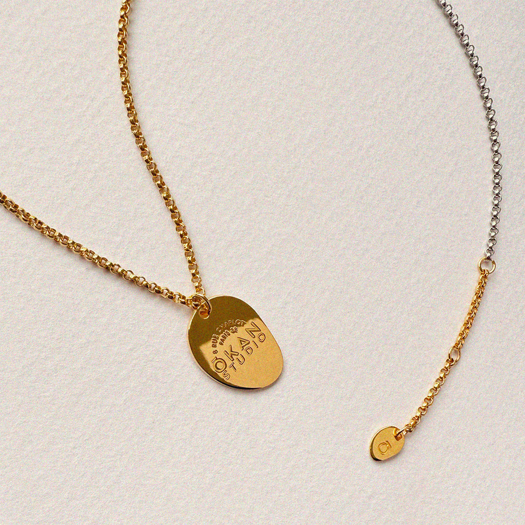 KIRA TWO-TONE NECKLACE