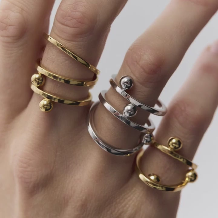 YŪGI 3 RINGS RING