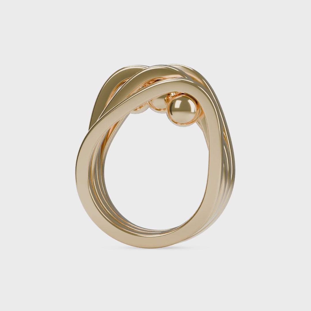 BAGUE YŪGI 4 ANNEAUX