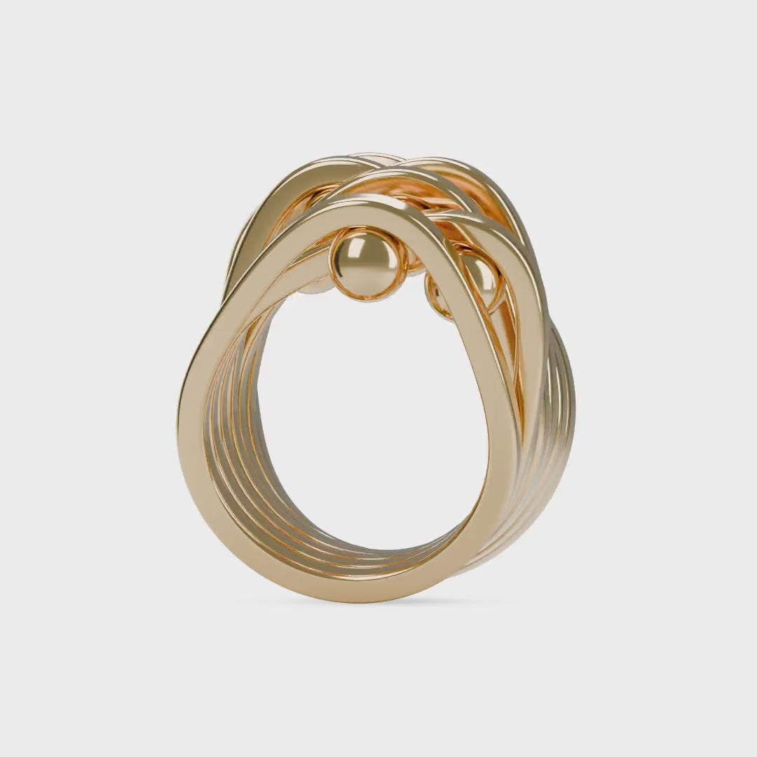 YŪGI 7-LAYER RING